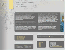 Tablet Screenshot of cokolybetonowe.pl